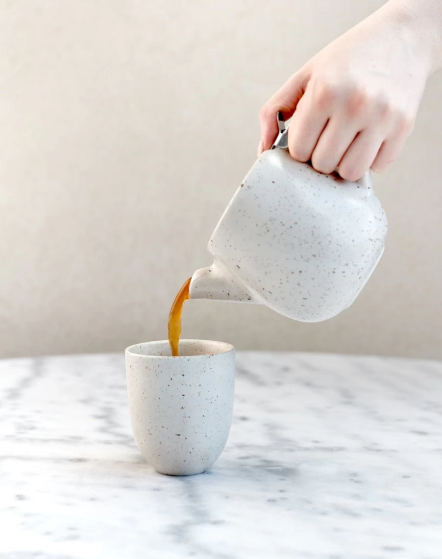Robert Gordon Earth Teapot - Handcrafted Natural Ceramic Teapot for Tea Lovers